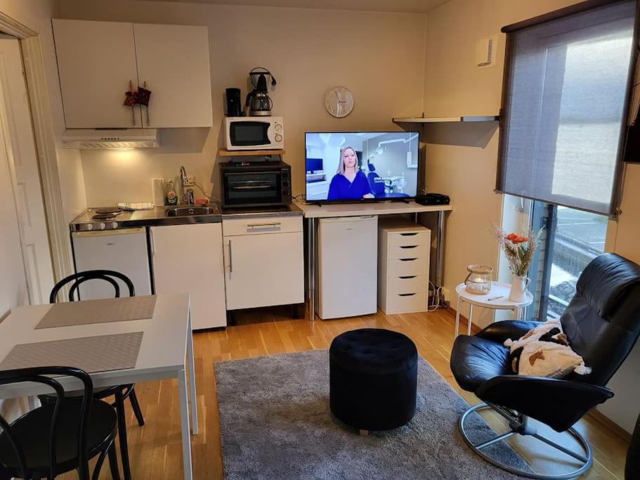 One-room Dorm With Kitchenette, Bath, Bed 140x200 Stavanger