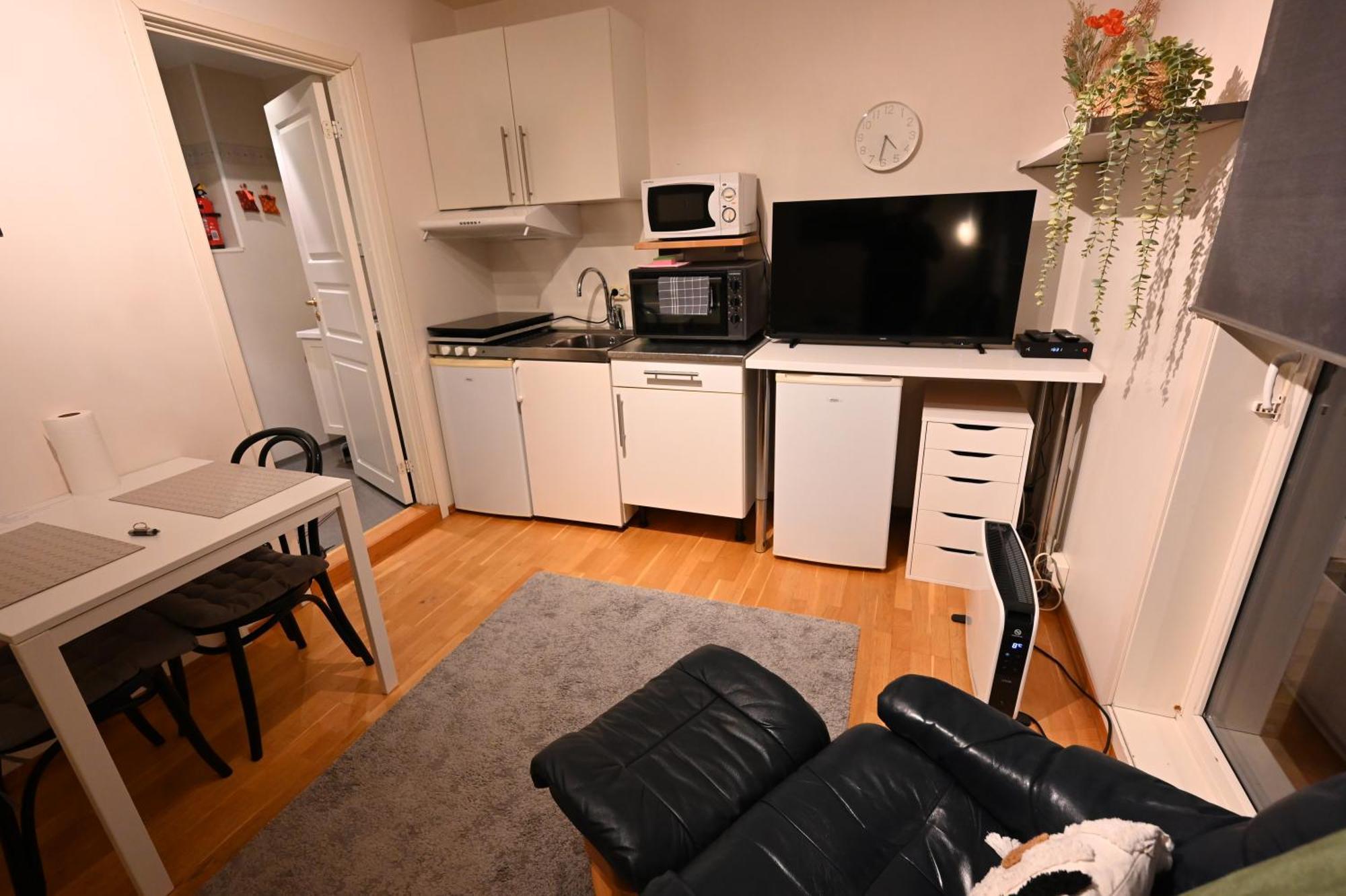One-room Dorm With Kitchenette, Bath, Bed 140x200 Apartment Stavanger